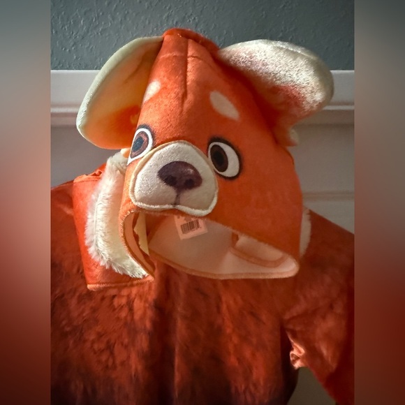 Disney Pixar Turning Red Orange Mei Panda Costume Hoodie Unisex Kid Sz 10/12 - Picture 1 of 12